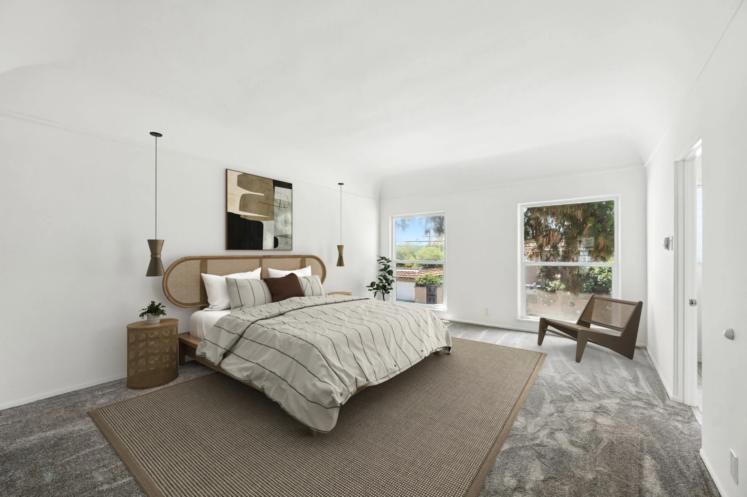 100 N Mansfield Ave - Primary Bedroom