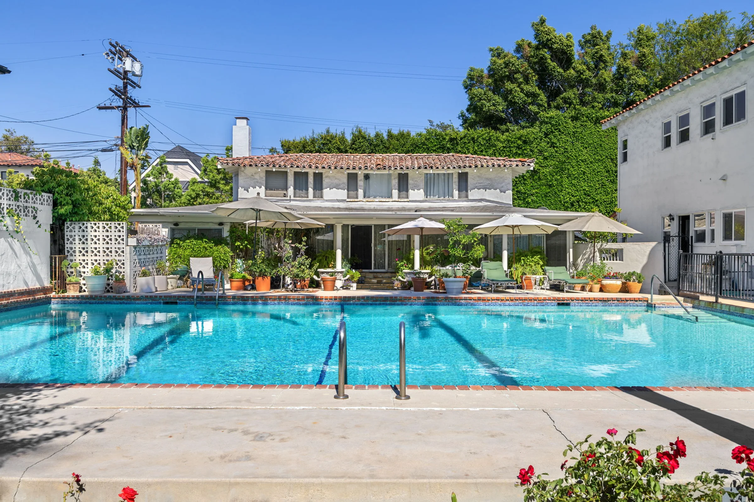 100 N Mansfield Ave - Pool and Backyard